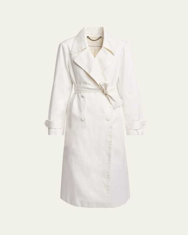 Ronald Double-breasted Belted Coat